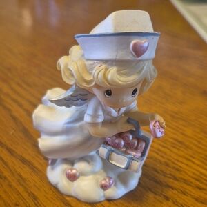 Precious Moments Angels of Mercy "Sending Love from Above" figurine 2004